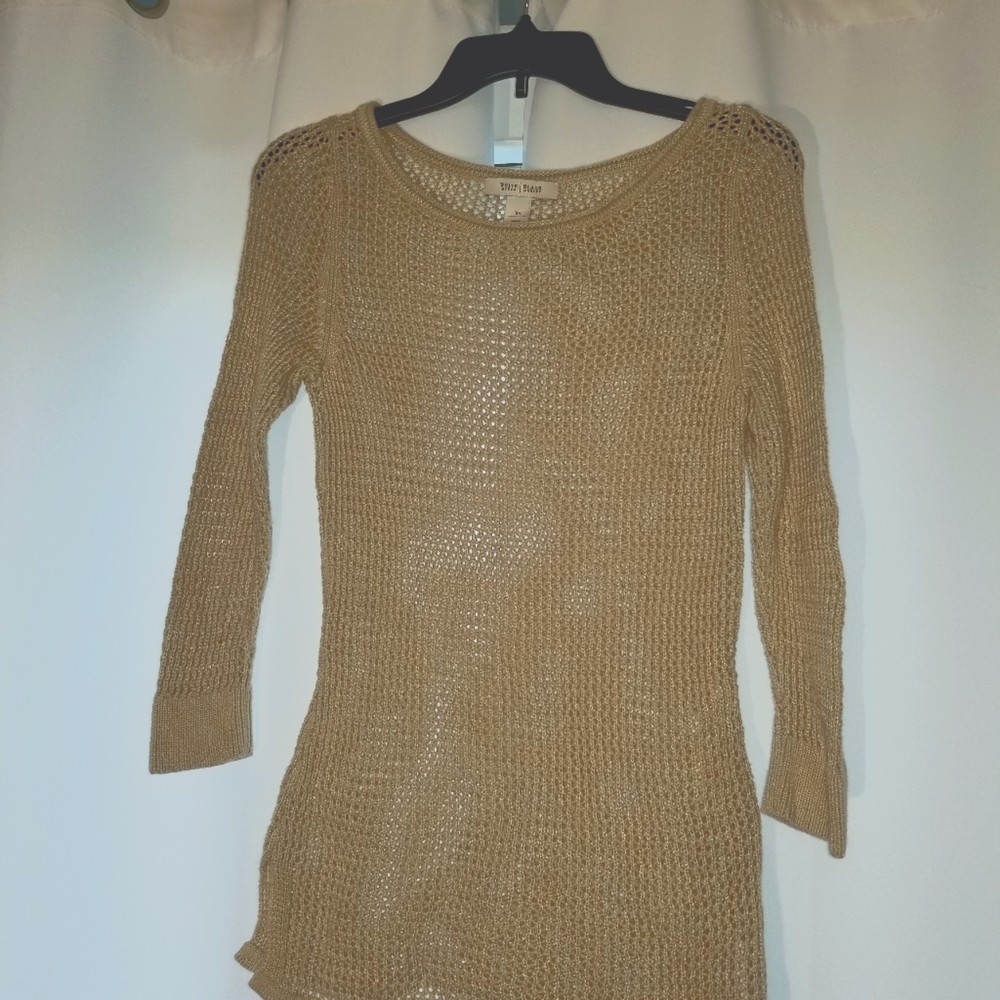 White House Black Market cream sweater